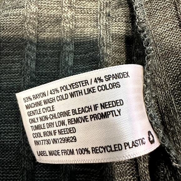 KNOX ROSE forest green‎ open cardigan Womans medium forestcore, goblincore - Picture 10 of 13